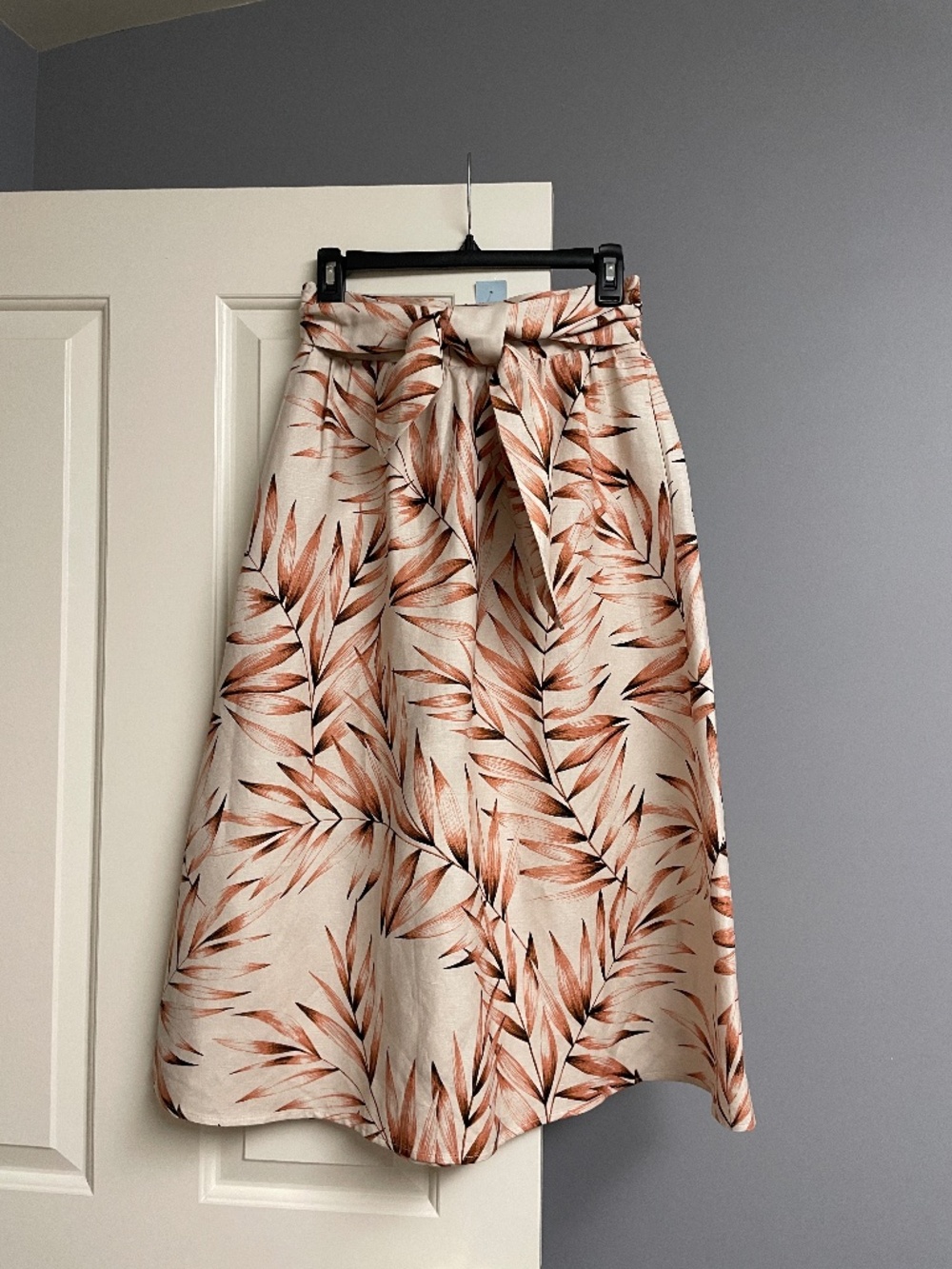 Ann Taylor Tie Waist Midi Skirt, Women, XSP, NWT